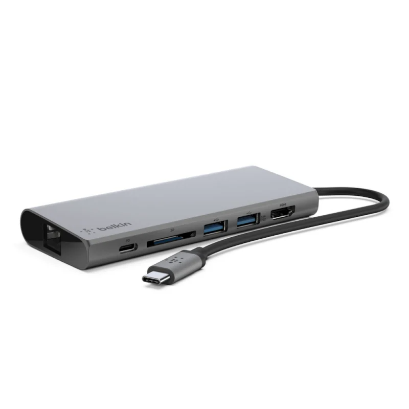 Belkin USB-C 多媒體集線器 F4U092btSGY【香港行貨】
