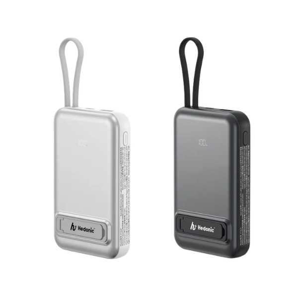 Hedonic MagSafe 15W + PD 20W 10000mAh自帶線支架行動電源 P721P【原裝行貨】
