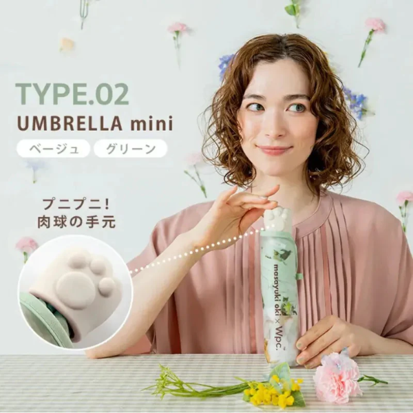 W.P.C x 沖昌之 貓貓半透明摺傘【香港行貨】