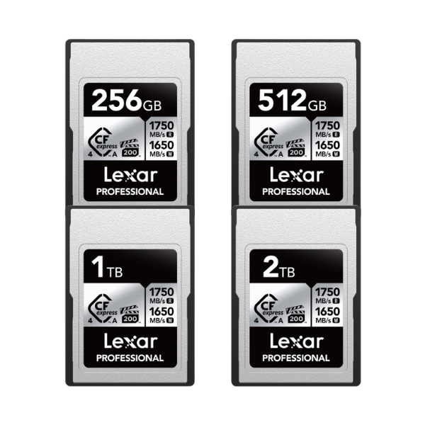 Lexar Professional CFexpress™ 4.0 Type A SILVER 記憶卡【原裝行貨】