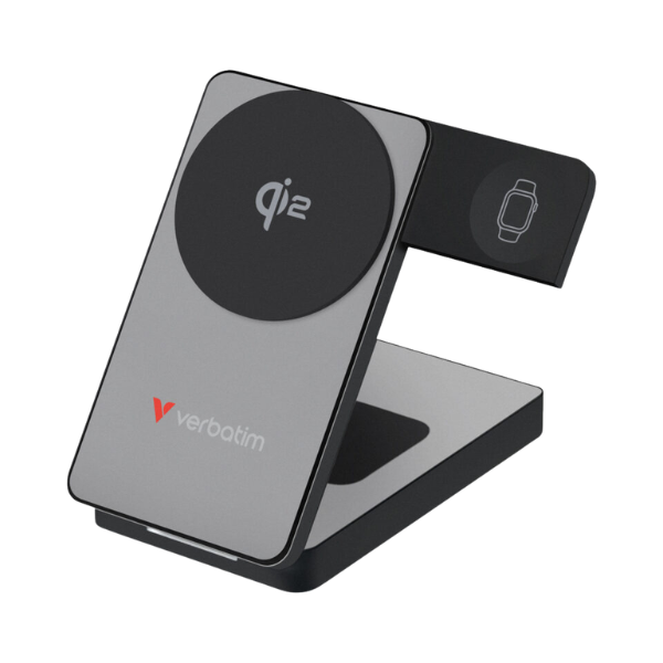 Verbatim 32295 Charge 'n' Go 10000mAh 三合一 Qi2 磁吸無線流動充電池 【原裝行貨】