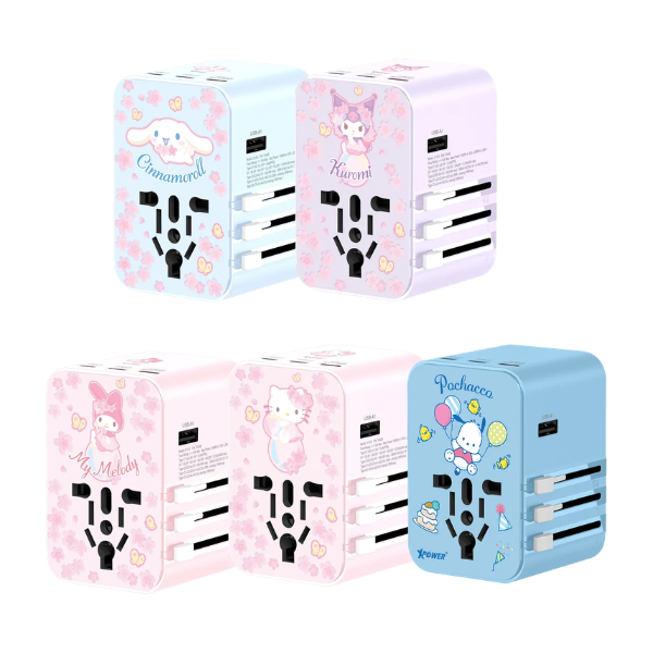 XPower x Sanrio TA45B 45W 6輸出 PD3.0/PPS旅行充電器【原裝行貨】