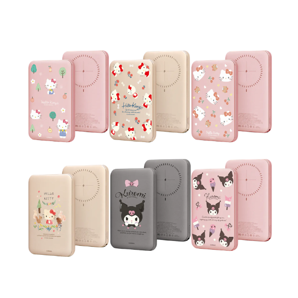Garmma 永橙 Sanrio 5000mAh 磁吸超薄行動電源【原裝行貨】