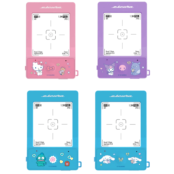 Escura x Sanrio Characters InstantSnap 數碼相機【原裝行貨】