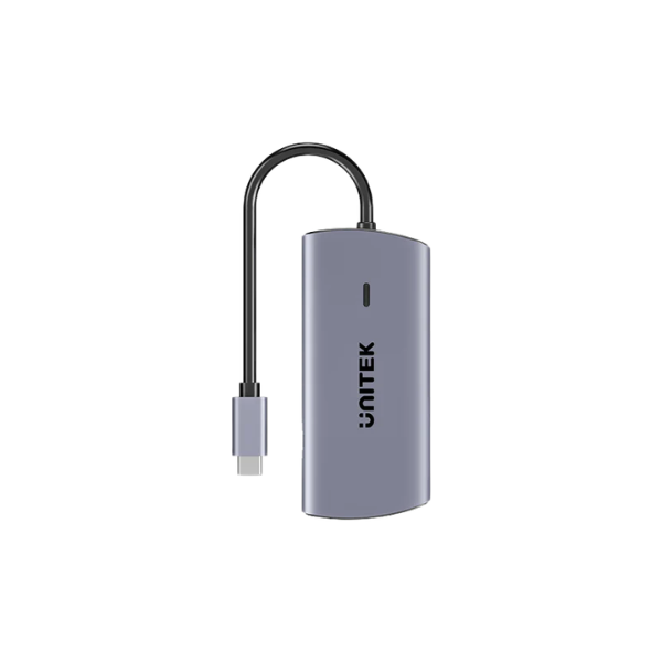 Unitek D1113C uHub H6+ 6 合 1 USB-C 集線器(支援 PD 100W)【原裝行貨】