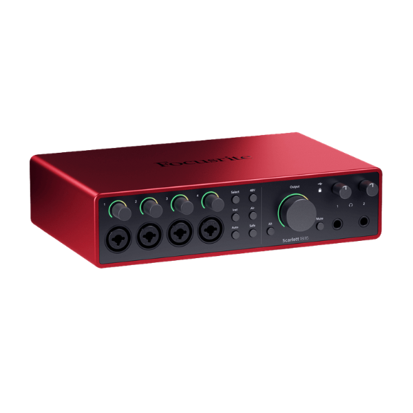 Focusrite Scarlett 18i16 USB-C Audio/MIDI Interface (4th Generation) 錄音介面【原裝行貨】