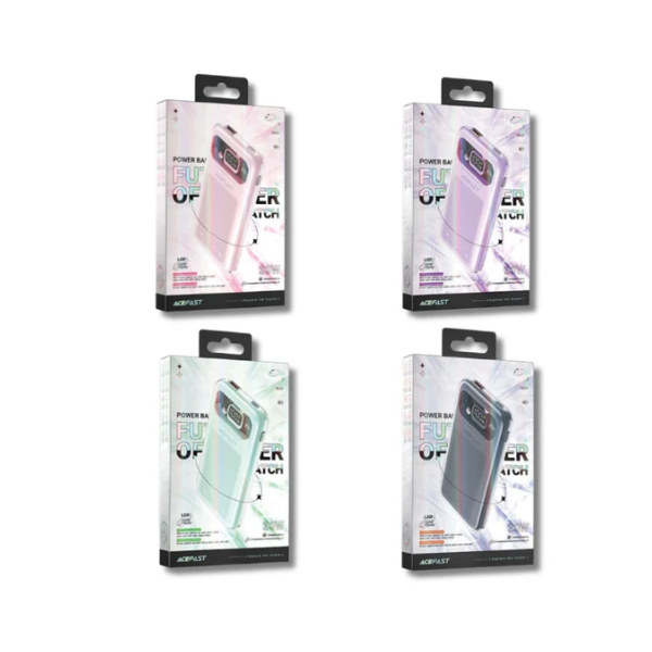 ACEFAST M1-10000 Fast Charge 10000mAh Power Bank 透明設計移動電源【原裝行貨】