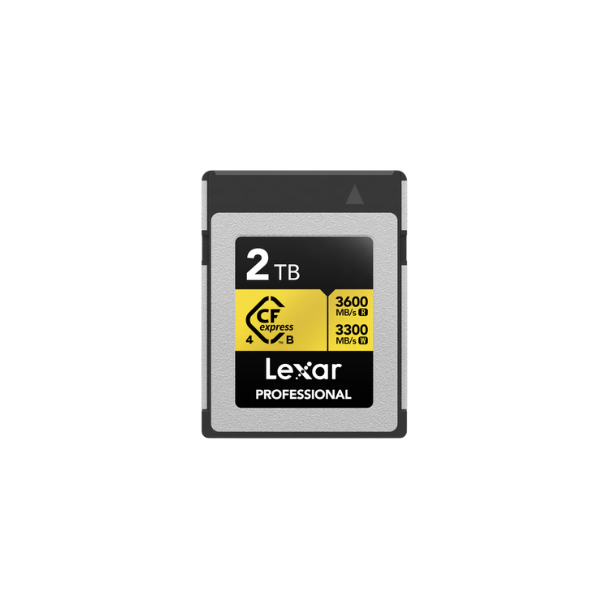 Lexar® Professional GOLD CFexpress™ 4.0 Type B 記憶卡【原裝行貨】