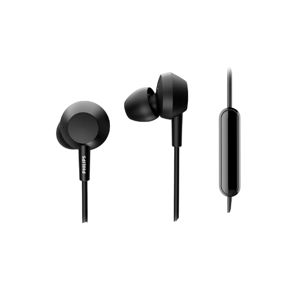 Philips 3.5mm 入耳式有線耳機 TAE4105BK/00【原裝行貨】