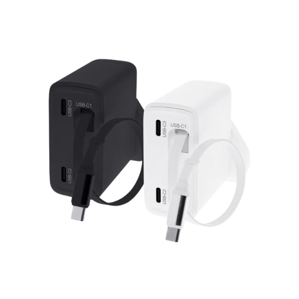 Magic Pro ProMini GTC70 (UK版) PD3.0 GaN 70W 內置線插牆式快速充電器【原裝行貨】