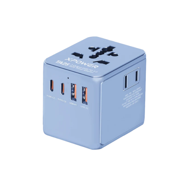 XPower TA25 7輸出 PD/PPS 25W Gan旅行充電器【原裝行貨】