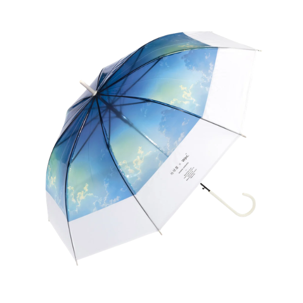 W.P.C x 地球屋 夢幻天色透明長傘【香港行貨】