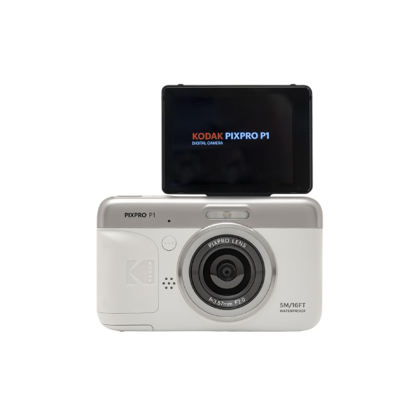 Kodak Pixpro P1 可翻轉螢幕防水數位相機【原裝行貨】