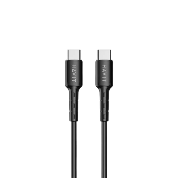 HAVIT CB6235 1m Type-C to Type-C 數據充電線【原裝行貨】