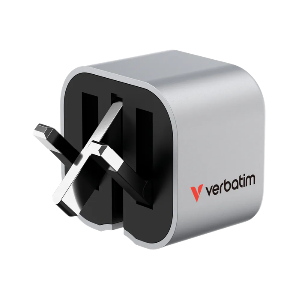 Verbatim GaN Charger 35W Foldable UK Plug 插牆式充電器 32350【原裝行貨】