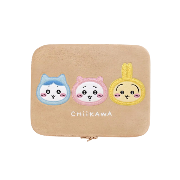 Garmma 永橙 Chiikawa 蓬鬆毛絨平板電腦袋