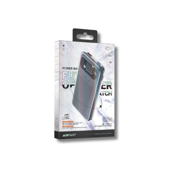 ACEFAST M1-10000 Fast Charge 10000mAh Power Bank 透明設計移動電源【原裝行貨】
