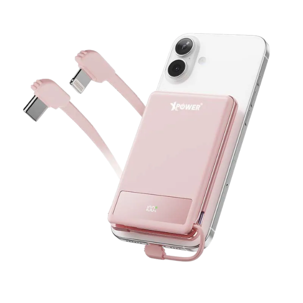 XPower MagThin 10 MT10 數顯 10000mAh內置雙線 PD3.0 移動電源【原裝行貨】