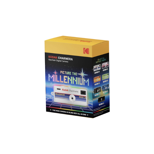 Kodak Charmera MILLENNIUM EDITION 柯達鑰匙扣迷你數碼相機盲盒系列 (千禧特別版) (隨機發貨)