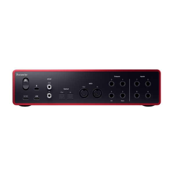 Focusrite Scarlett 18i16 USB-C Audio/MIDI Interface (4th Generation) 錄音介面【原裝行貨】