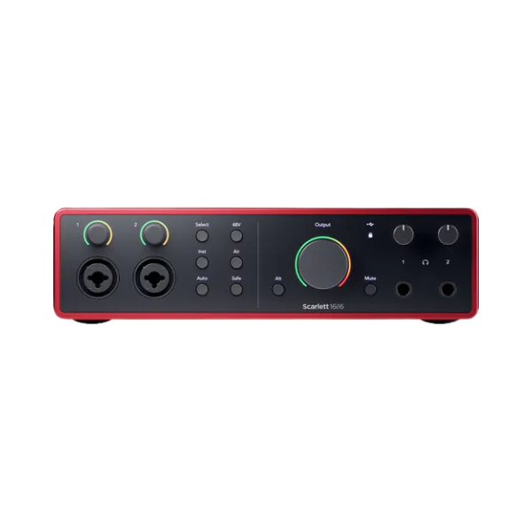 Focusrite Scarlett 16i16 USB-C Audio/MIDI Interface (4th Generation) 錄音介面【原裝行貨】