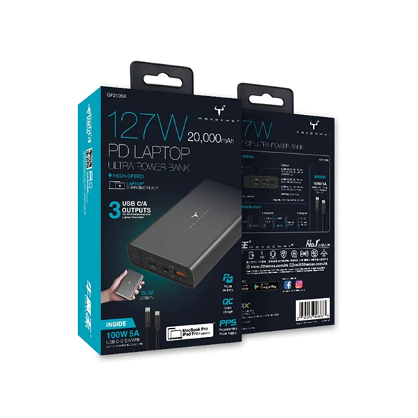 2the Max Maxpower 牛魔王 20000mAh 外置充電器 QF210SX【原裝行貨】