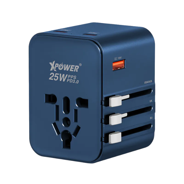 XPower TA3B 25W 4輸出 PD 3.0/PPS旅行充電器【原裝行貨】