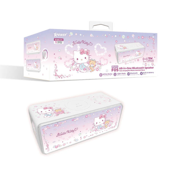 XPower x Sanrio Cinnamoroll Rhythm F05 無線藍牙喇叭小夜燈【原裝行貨】