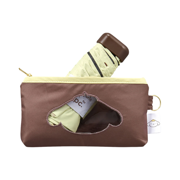 W.P.C x Sanrio 愛心摺疊傘|愛心點綴 x 卡通形狀透明傘套【香港行貨】