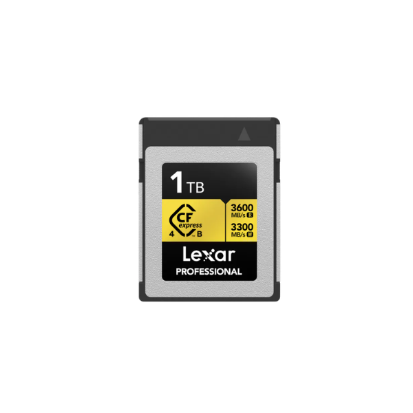 Lexar® Professional GOLD CFexpress™ 4.0 Type B 記憶卡【原裝行貨】