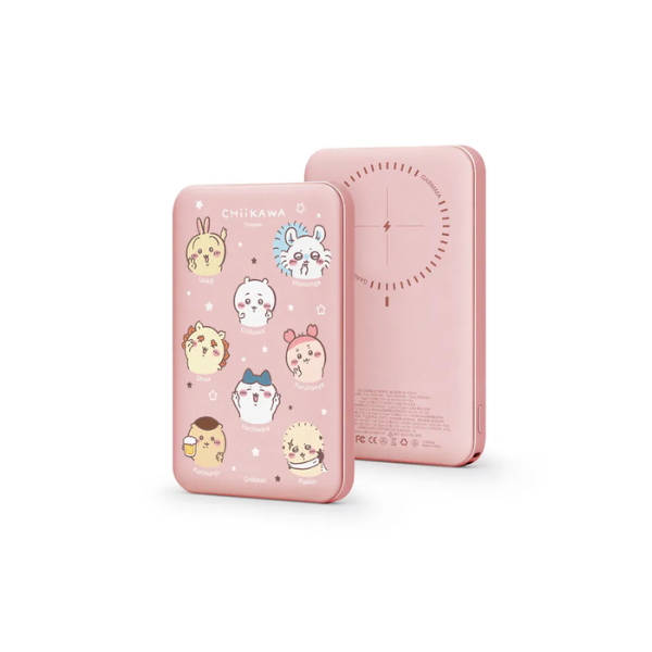 Garmma 永橙 Chiikawa 5000mAh 磁吸超薄行動電源【原裝行貨】