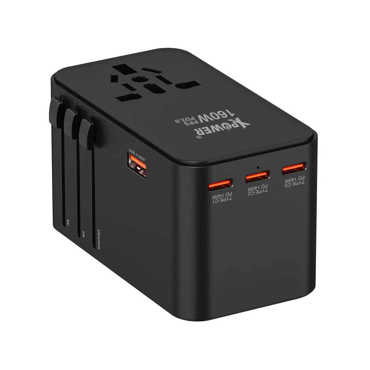 XPower TA160 160W 5輸出 PD 3.1/PPS Gan旅行充電器【原裝行貨】