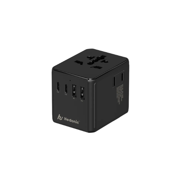 Hedonic 5位 PD 3.0 45W GAN Pro 通用旅行轉插, 81069, 81070【香港行貨】