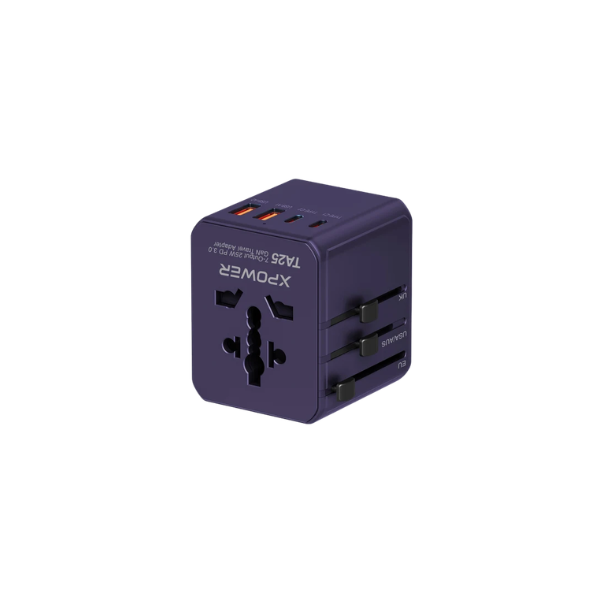 XPower TA25 7輸出 PD/PPS 25W Gan旅行充電器【原裝行貨】