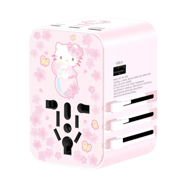 XPower x Sanrio TA45B 45W 6輸出 PD3.0/PPS旅行充電器【原裝行貨】