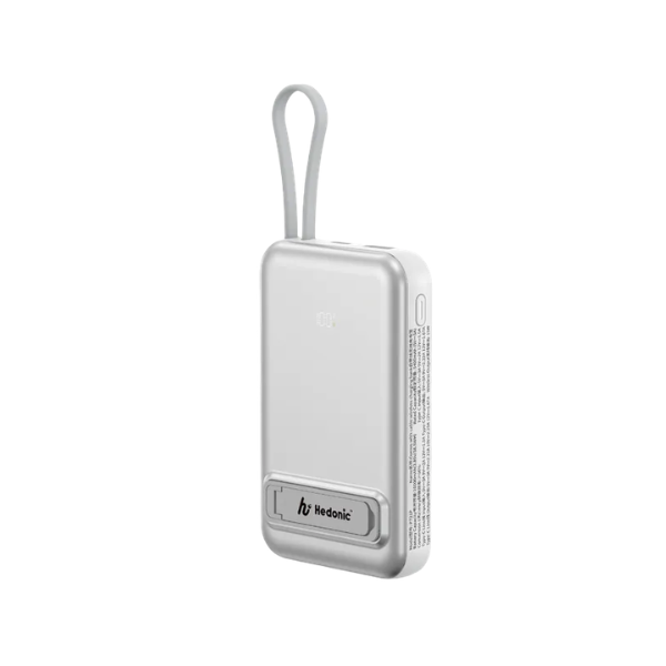 Hedonic MagSafe 15W + PD 20W 10000mAh自帶線支架行動電源 P721P【原裝行貨】