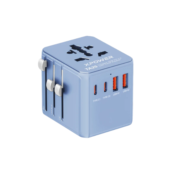 XPower TA25 7輸出 PD/PPS 25W Gan旅行充電器【原裝行貨】