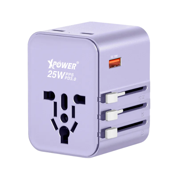 XPower TA3B 25W 4輸出 PD 3.0/PPS旅行充電器【原裝行貨】