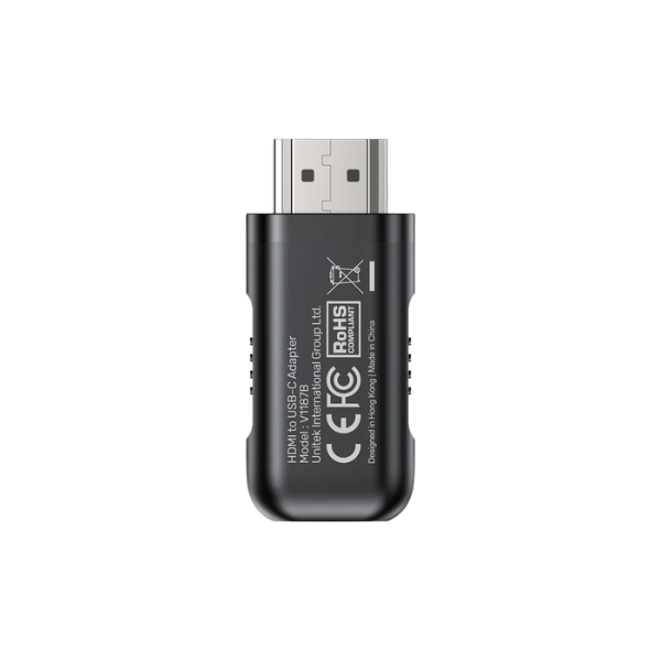 Unitek V1187BBK HDMI 至 USB-C 轉換器【原裝行貨】