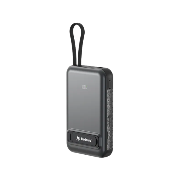 Hedonic MagSafe 15W + PD 20W 10000mAh自帶線支架行動電源 P721P【原裝行貨】
