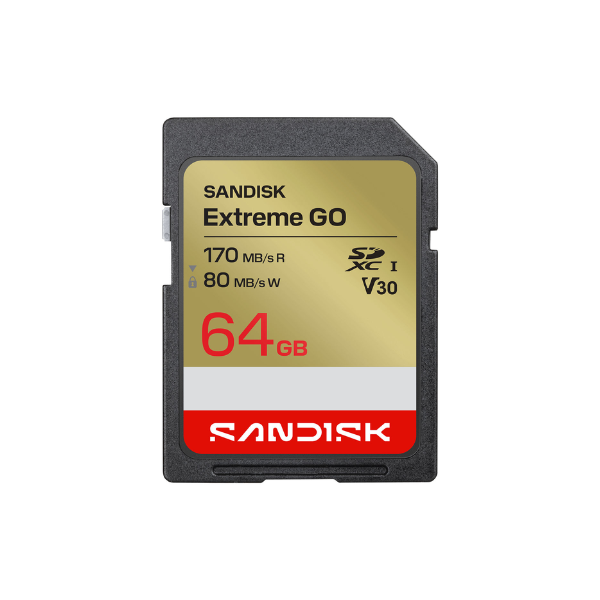 SanDisk Extreme GO SD UHS-I 記憶卡【香港行貨】