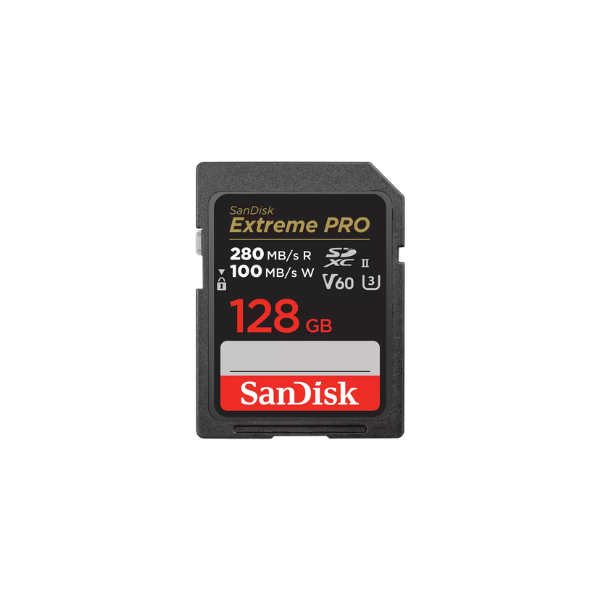 SanDisk EXTREME PRO SDXC V60 U3 C10 UHS-II 280MB/S 記憶卡【原裝行貨】