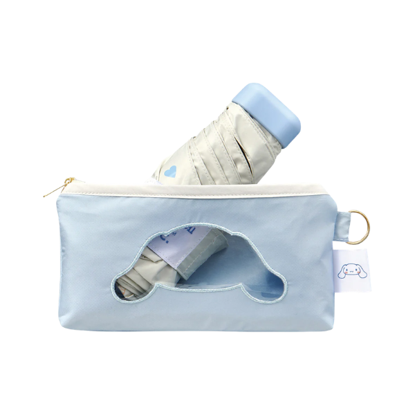 W.P.C x Sanrio 愛心摺疊傘|愛心點綴 x 卡通形狀透明傘套【香港行貨】