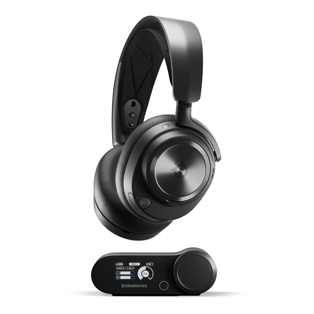 Steelseries ARCTIS NOVA PRO WIRELESS FOR PC & PLAYSTATION 無線遊戲耳機【香港行貨】