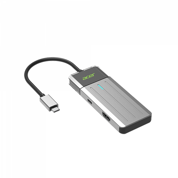 Acer 5 IN 1 USB-C Mini Dock ODK3H0 擴展器【原裝行貨】