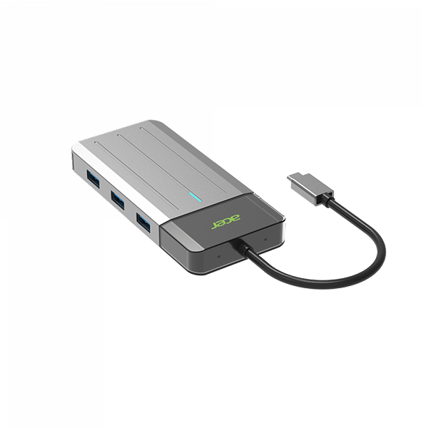 Acer 7 IN 1 USB-C Travel Dock ODK3J0 擴展器【原裝行貨】