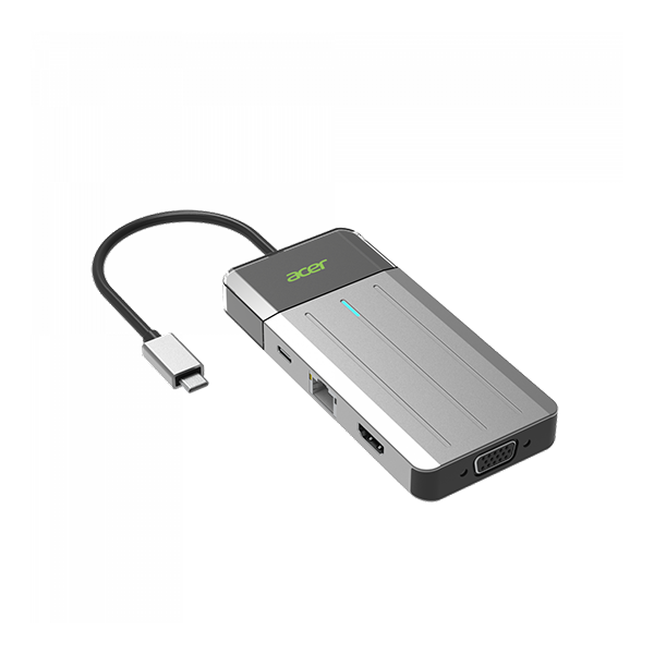 Acer 7 IN 1 USB-C Travel Dock ODK3J0 擴展器【原裝行貨】