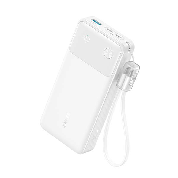Anker Power Bank Powercore 20000mAh 30W 帶線行動電源 A1384【原裝行貨】