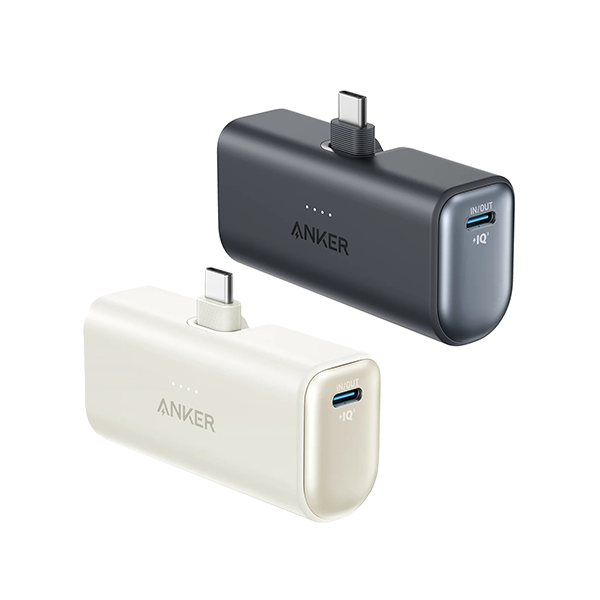 Anker Nano 5000mAh Power Bank (22.5W, Built-In USB-C Connector) 小型便攜行動電源 A1653【原裝行貨】