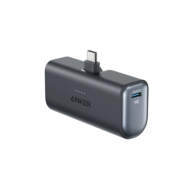 Anker Nano 5000mAh Power Bank (22.5W, Built-In USB-C Connector) 小型便攜行動電源 A1653【原裝行貨】